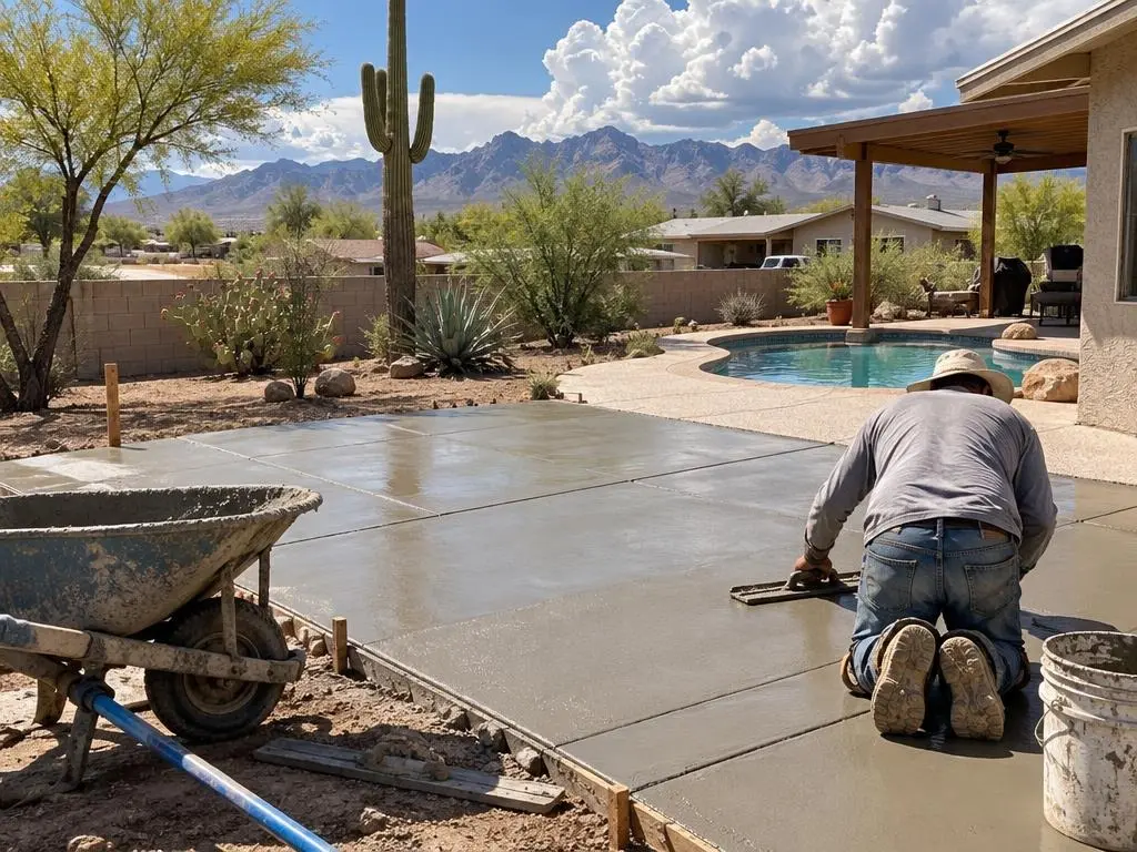 Concrete Patios in Tucson, AZ